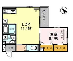 Norte　Casaの物件間取画像